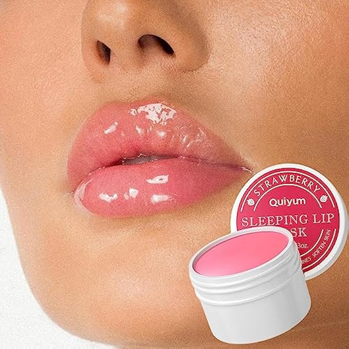 rayihni LIP SLEEPING MASQUE,SLEEPING MASQUE FOR DRY CRACKED LIPS - MOISTURIZING LIP MASQUE FOR DRY CRACKED LIPS, SKINCARE LIP OILS, 15G SOFTEN SKIN, REPAIRS LIP WRINKLES, DRY, CRACKED, PEELING LIP - Image 1
